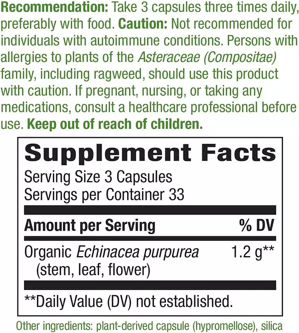 Salud y Equipamiento Médico - Equinacea 1200 Mg Nature S Way - 2