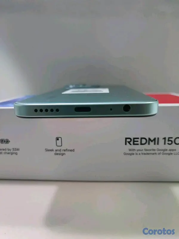 celulares y tabletas - disponible cel REDMI15c 256GB y 8GB memoria ram precio 8500 negociable  6