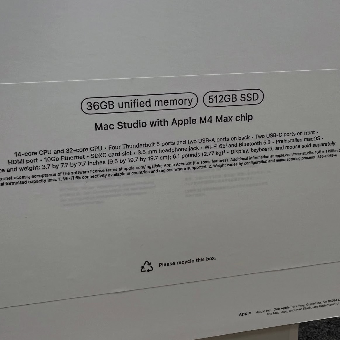 computadoras y laptops - MAC STUDIO M4 MAX 512GB 36GB RAM SELLADA OFERTA‼️ 1