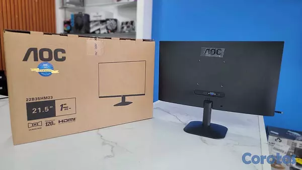 computadoras y laptops - MONITOR AOC 22"  120HZ, FHD 1920X 1080, VESA, LED, 2