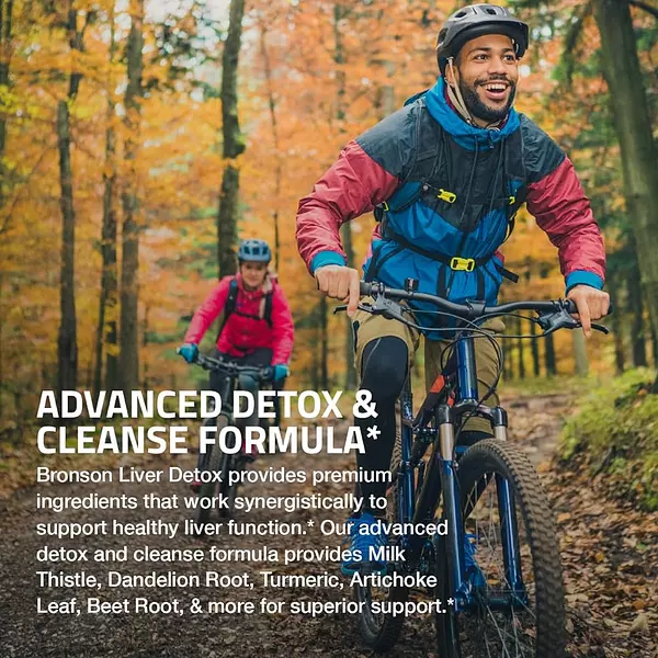 Salud y Equipamiento Médico - Bronson Liver Detox Advanced Detox & Cleansing Formula Apoya 4