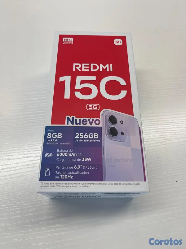celulares y tabletas - Xiaomi REDMI 15C 2