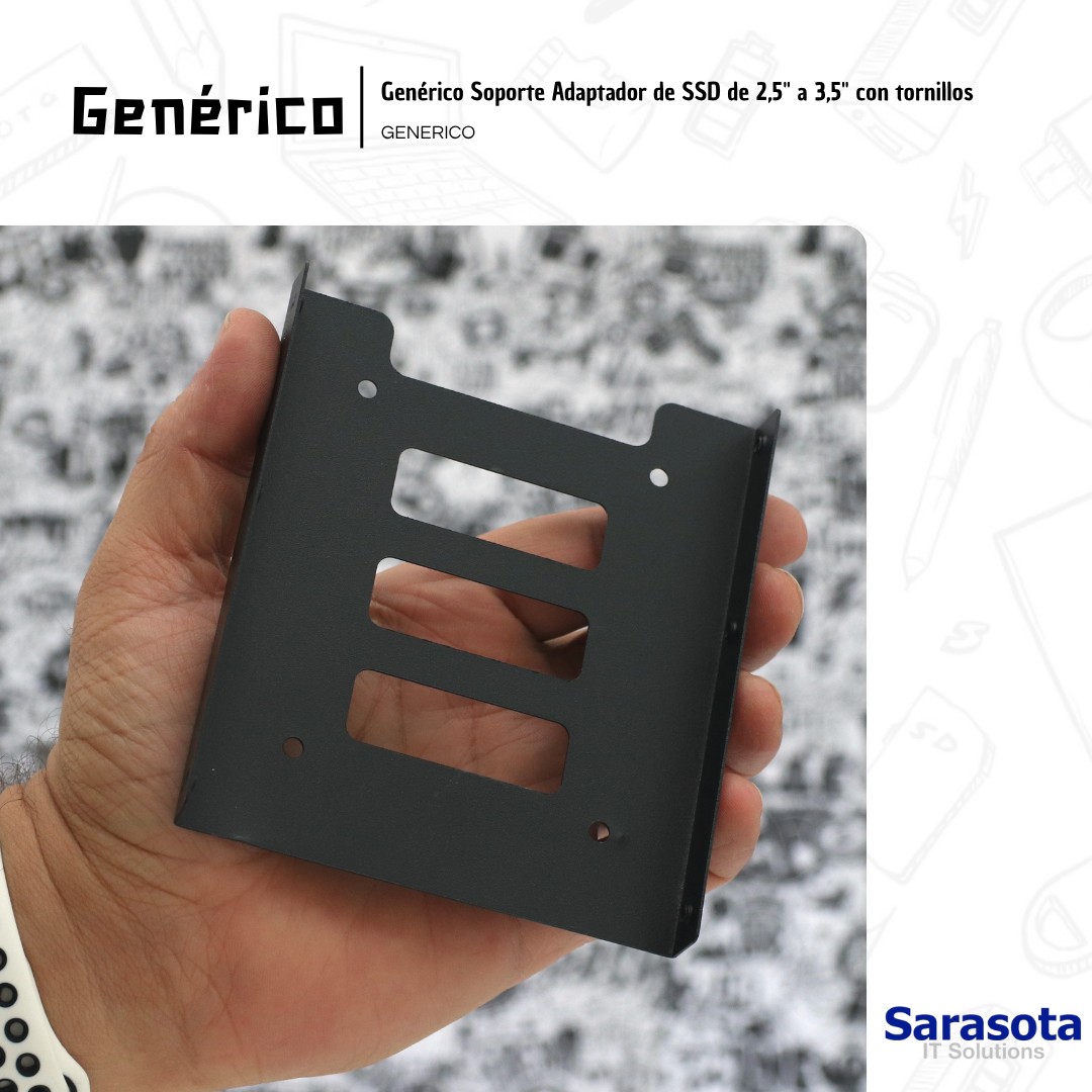 accesorios para electronica -  Adaptador o Rack para HDD o SSD de 2.5" 0