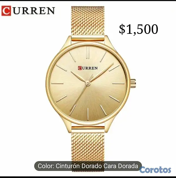 joyas, relojes y accesorios - Relojes curren y Poedagar Originales  8