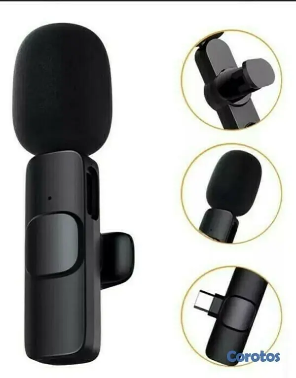 otros electronicos - Microfono inalambrico wireless F2 tipo c  2