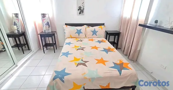 apartamentos - ALQUILÓ estudio amueblado atrás de unión médica Santiago  7