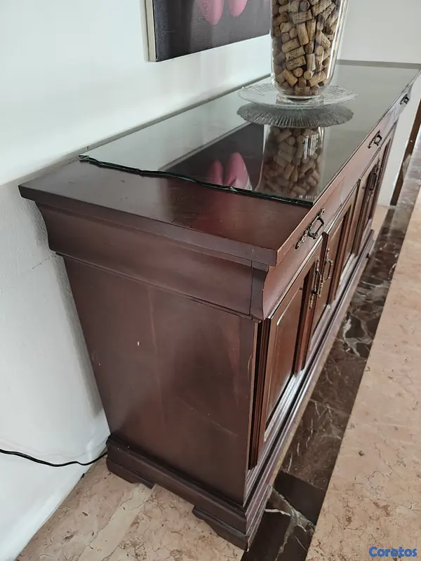 muebles y colchones - Se vende Credenza de Caoba 3