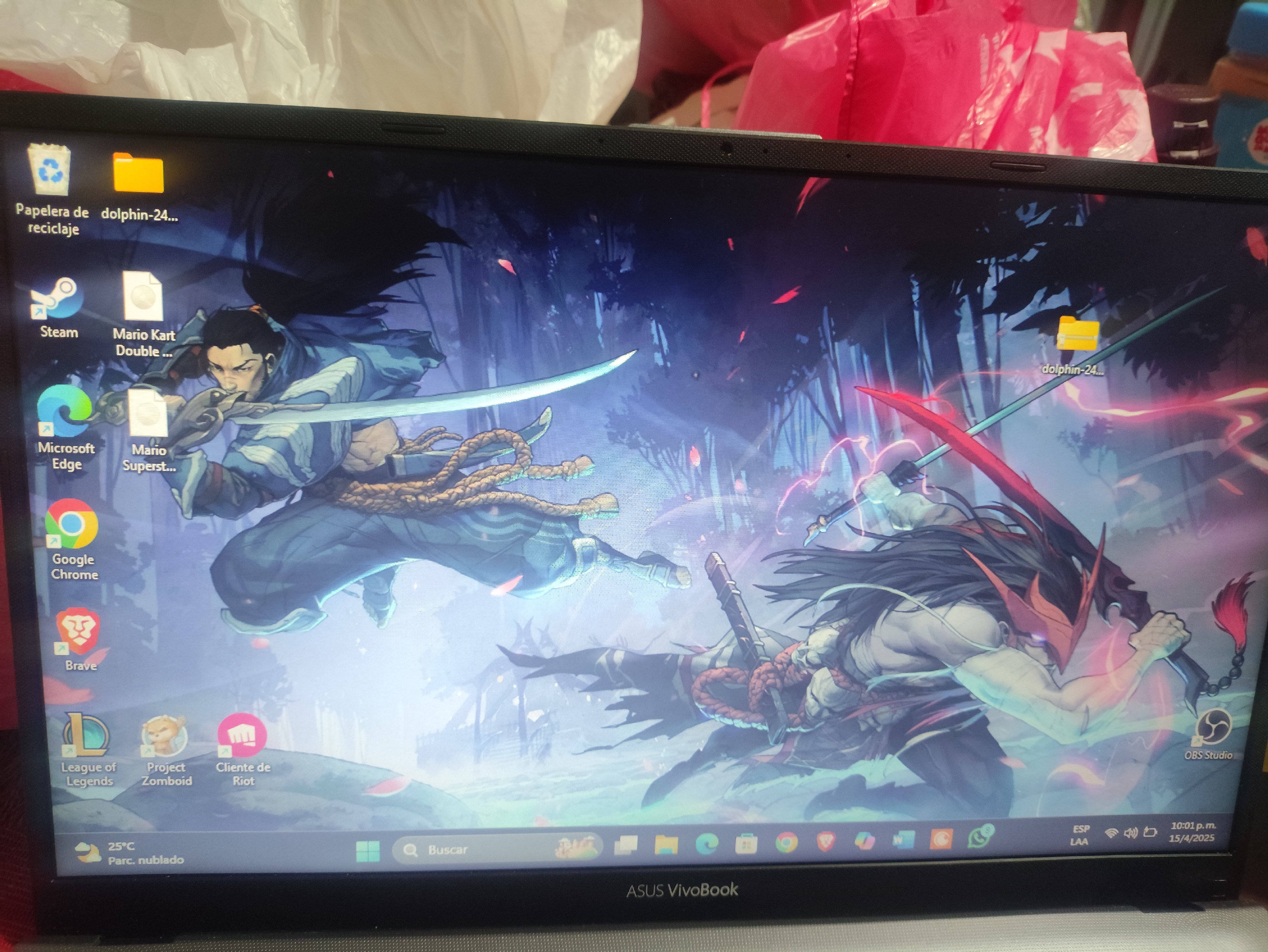 computadoras y laptops - Asus Vivobook 15 512gb de almacenamiento 12gb de ram con su tarjeta gráfica  5
