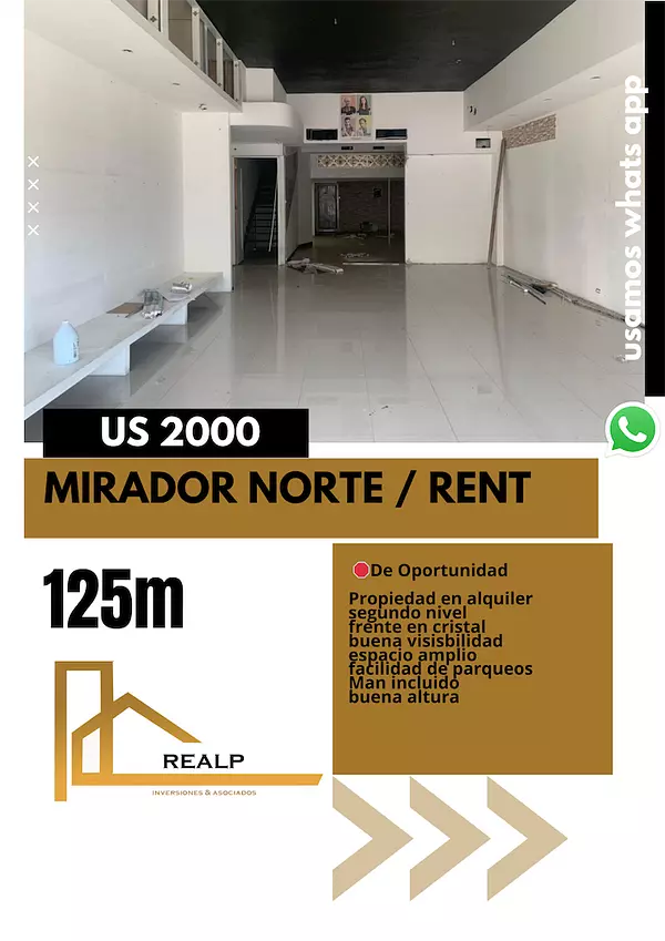 oficinas y locales comerciales - Local en el mirador norte 1