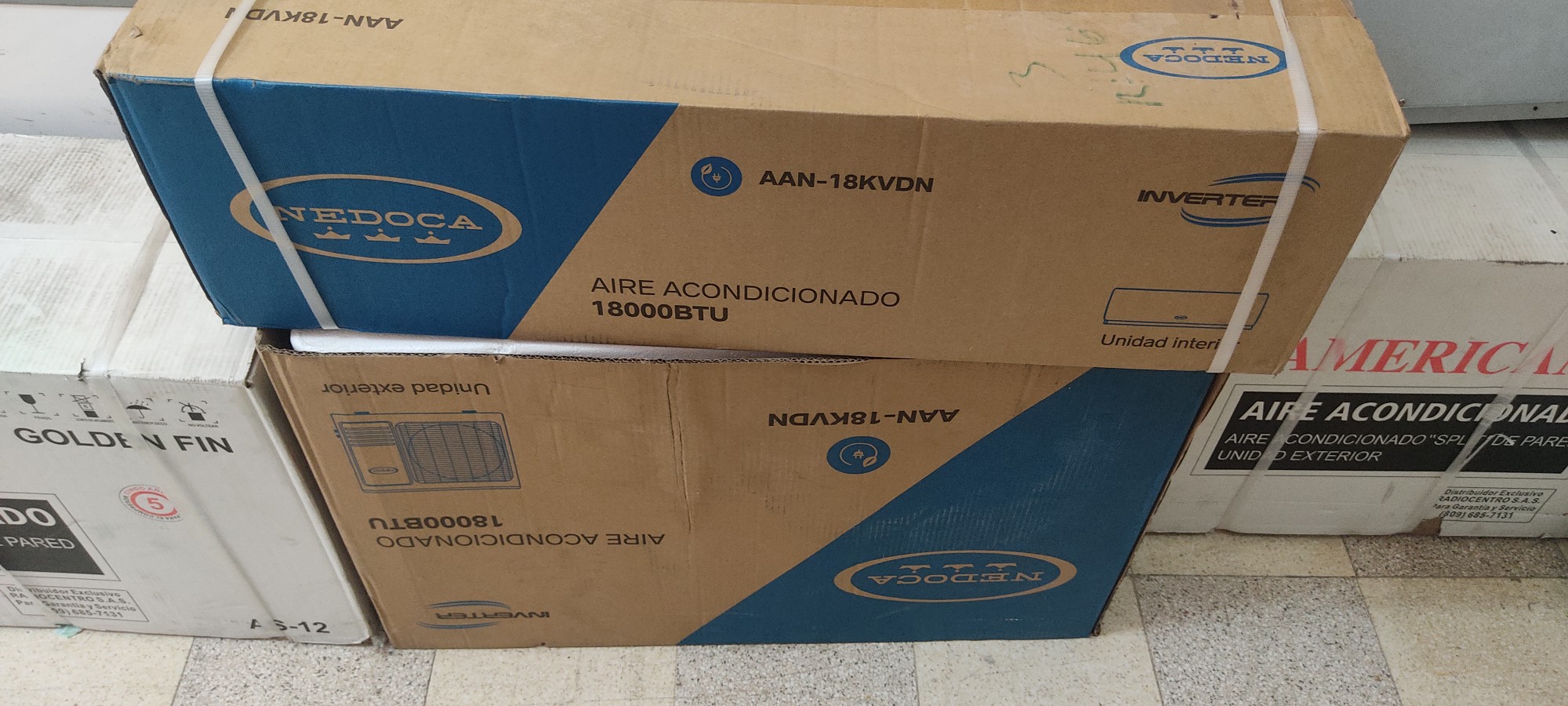 aires acondicionados y abanicos - Aire Split 18000btw nuevo inverter 0