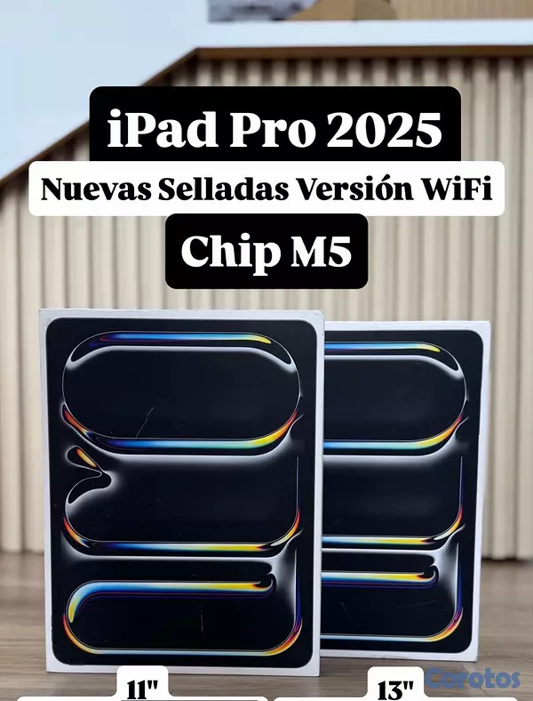 celulares y tabletas - iPad Pro Chip M5 – 11” y 13” Selladas 
 2
