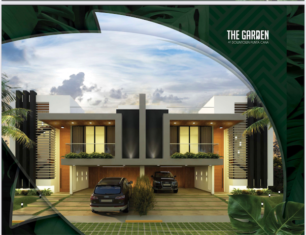 casas vacacionales y villas - Venta de villas en Downtown Punta Cana entrega con línea blanca y piscina 0