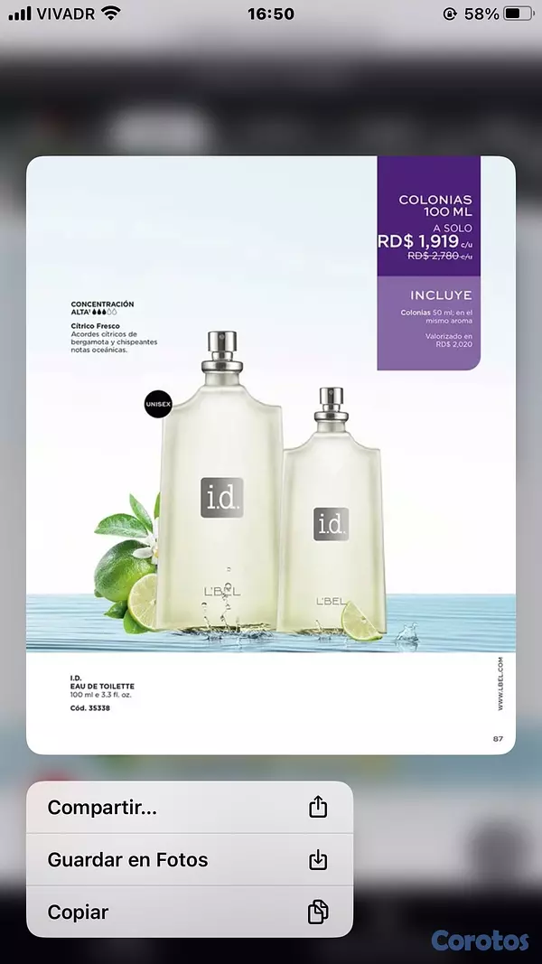 salud y belleza - Perfumes, Maquillaje, Cremas, Productos de niños/as, Accesorios, etc. 13