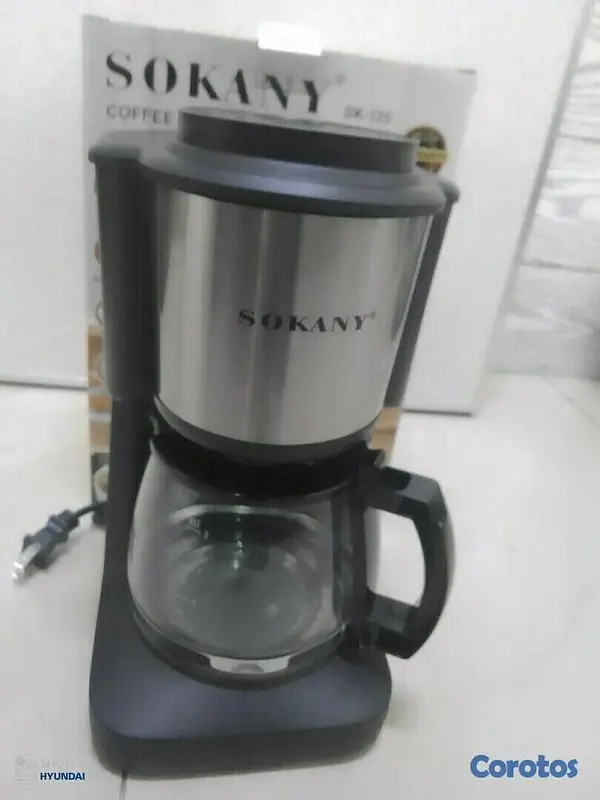 electrodomesticos - Cafetera de 6 tazas sokany  3