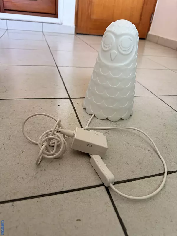 decoración y accesorios - lampara de buho para niños 2