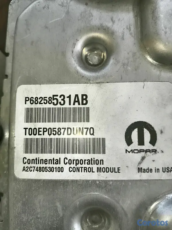 repuestos - Computadora de motor Jeep Cherokee latitude 2017 3