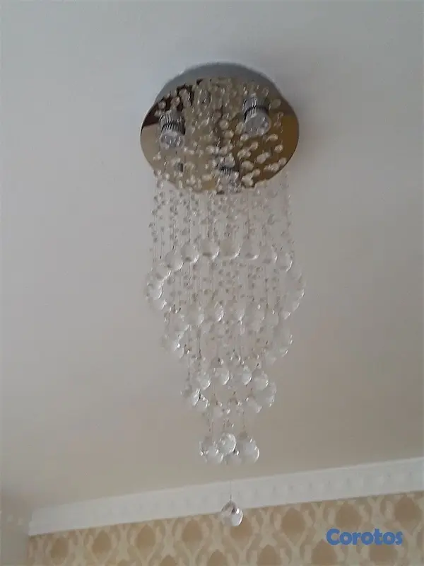 decoración y accesorios - Dos lamparas en cristales  2