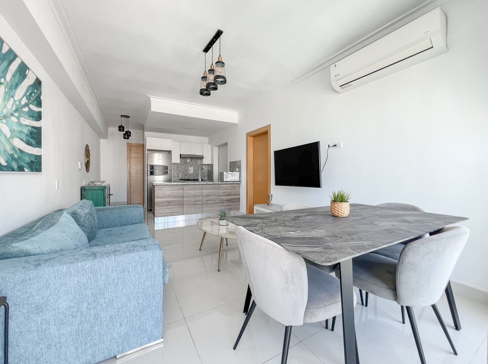 apartamentos - Piantini, Apartamento Amueblado En Alquiler 1