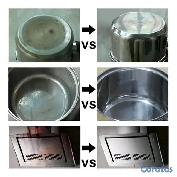 cocina - ✨🧽 QUITA ÓXIDO MULTIUSO PARA OLLAS Y ACERO INOXIDABLE 🧽✨ 7