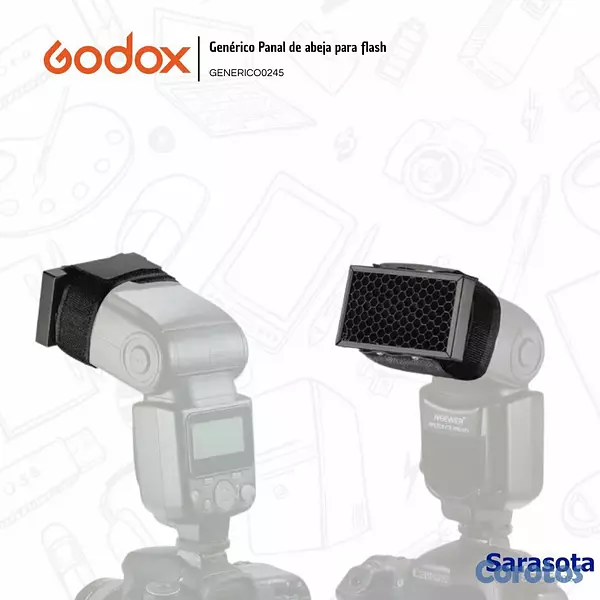 accesorios para electronica -  Godox Modificador Panal de Abeja 3