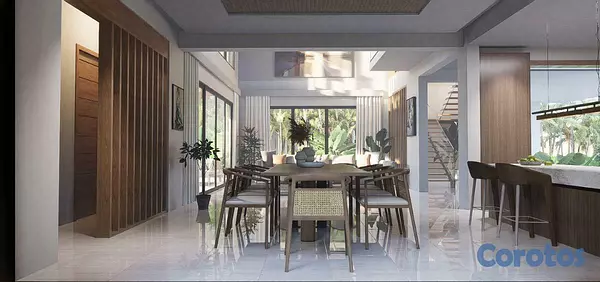 casas vacacionales y villas - Villa en venta en el village en Punta Cana 6