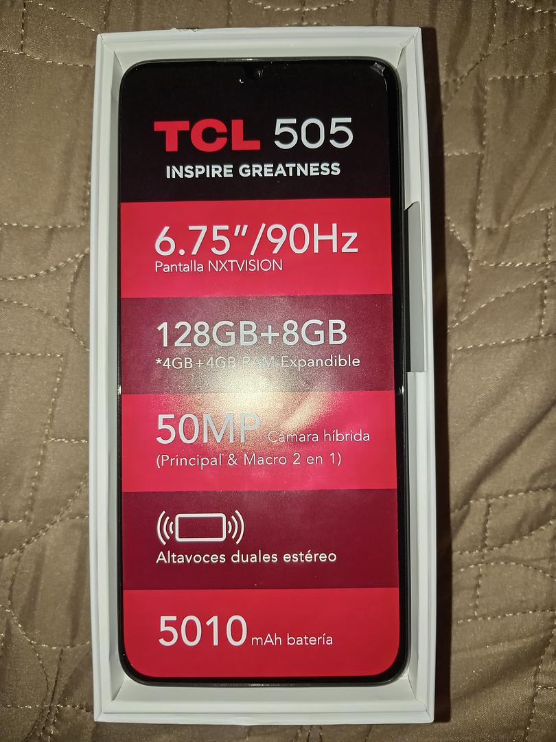 celulares y tabletas - TCL 505 NUEVO EN SU CAJA NEGOCIABLE✅ 5