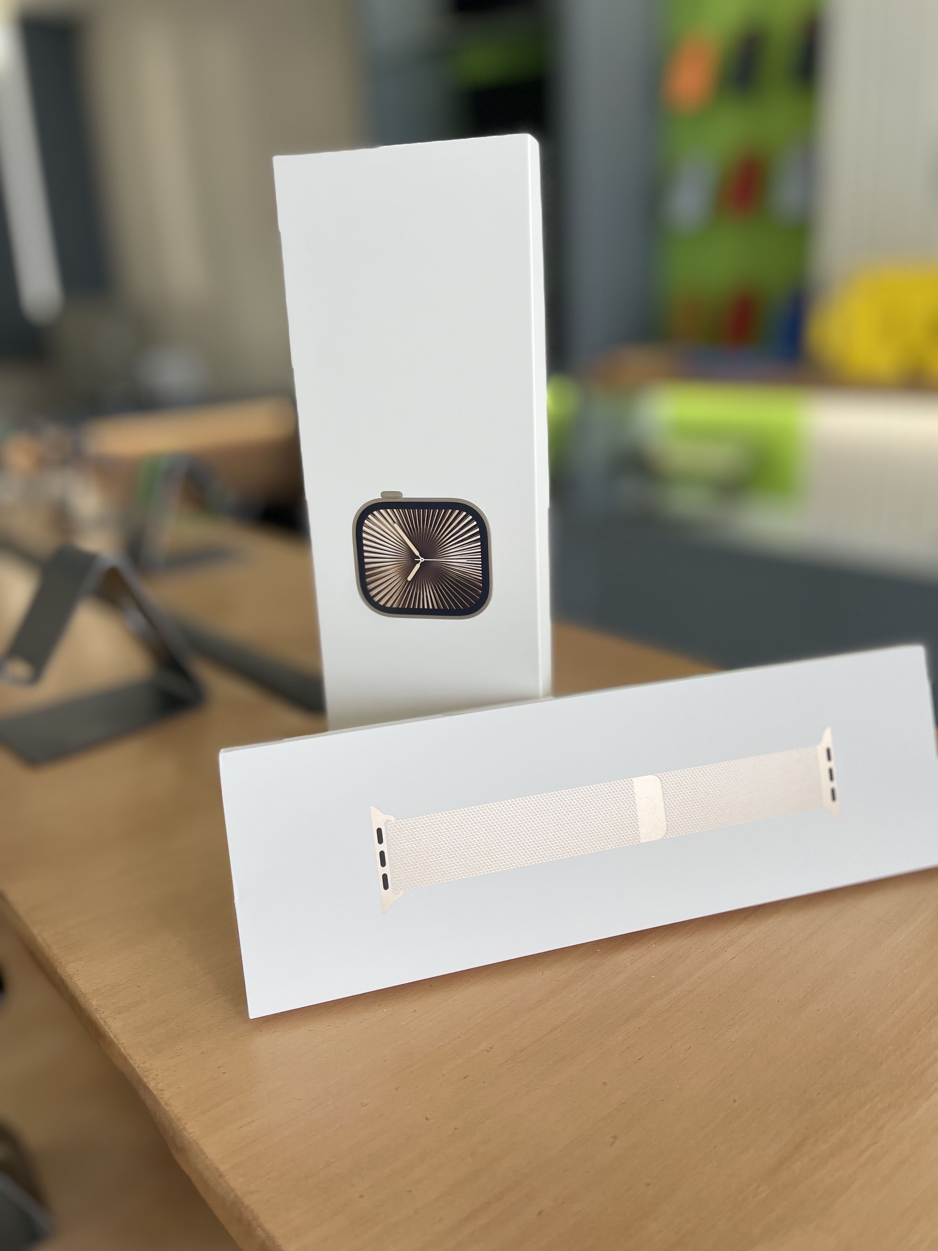otros electronicos - Apple Watch serie 10 42mm acero inoxidable LTE CLEAN con correa milanesa 4