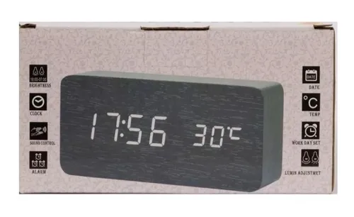 otros electronicos - reloj despertador digital  0