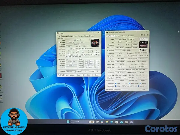 computadoras y laptops - Asus VivoBook Ryzen 5, 16GB RAM, 512 SSD 4