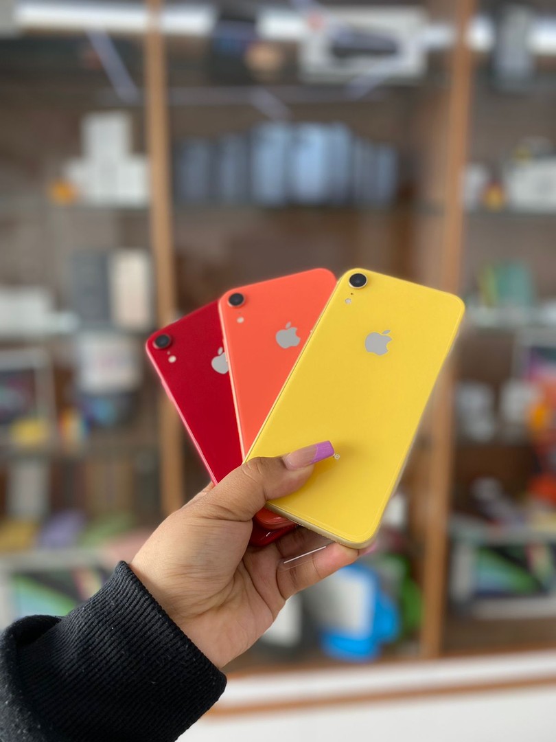 celulares y tabletas - IPHONE XR  64GB DESBLOQUEADO (SOMOS TIENDA FISICA )