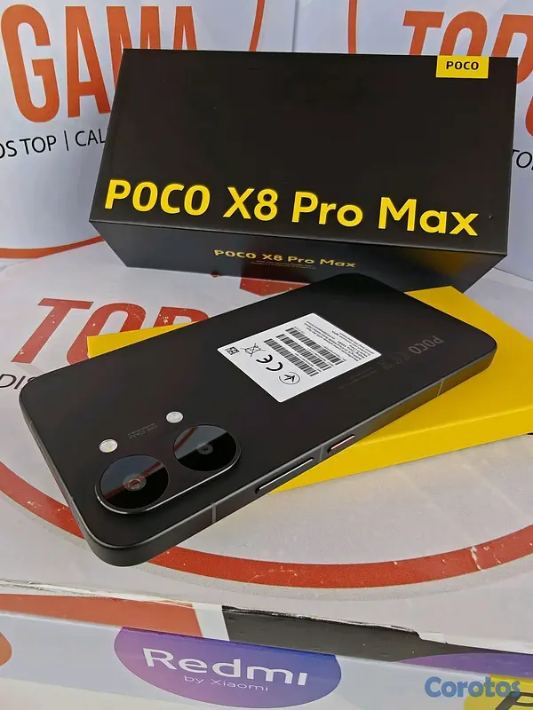 celulares y tabletas - POCO X8 PRO MAX 5G, 12GB RAM 512GB ROM 8