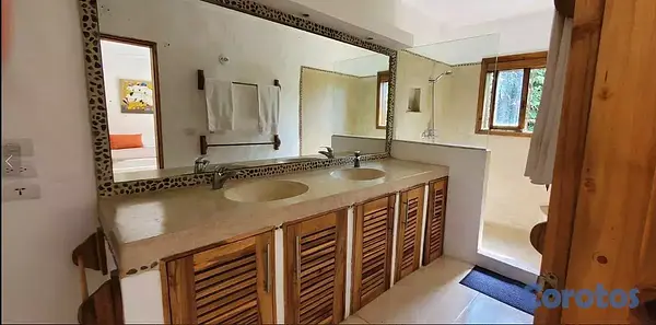 casas vacacionales y villas - Las Terrenas - Samaná, Villa amueblada con piscina 7