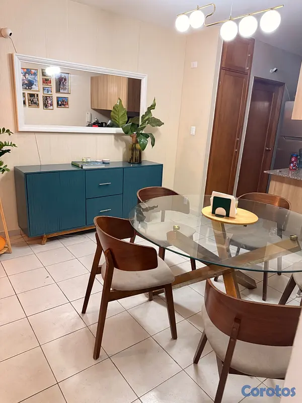 muebles y colchones - Comedor de Madera Ilumel  2