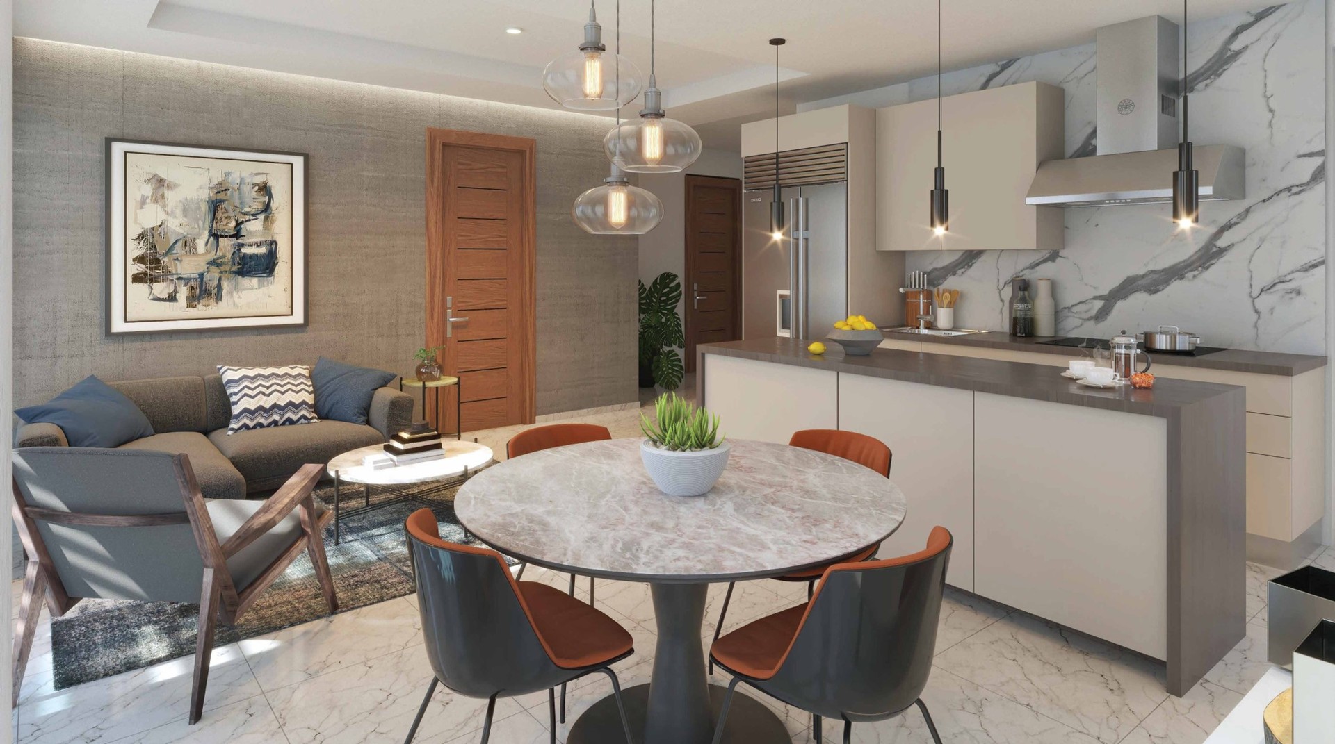 apartamentos - Venta de Apartamento de 2 Hab, Bella Vista. 2