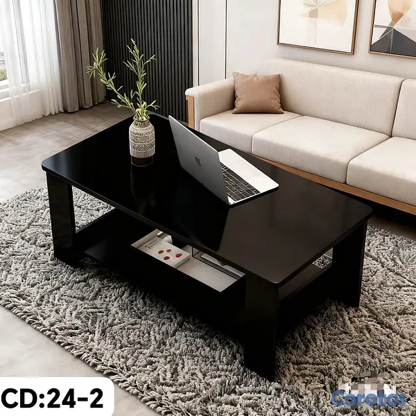 decoración y accesorios - Mesa de centro 

Material: Madera prensada 

Medida: 100x60cm.
 2