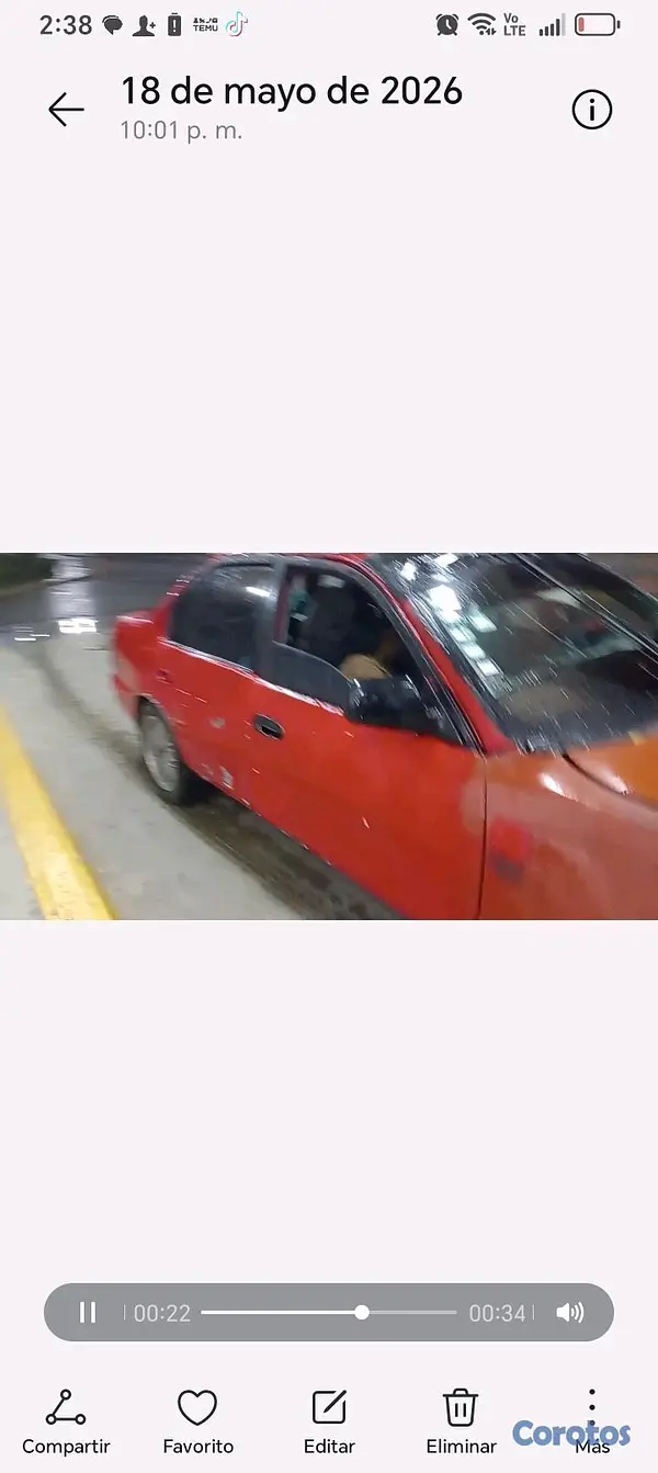 carros - Toyota corolla, Motivo de viaje 3