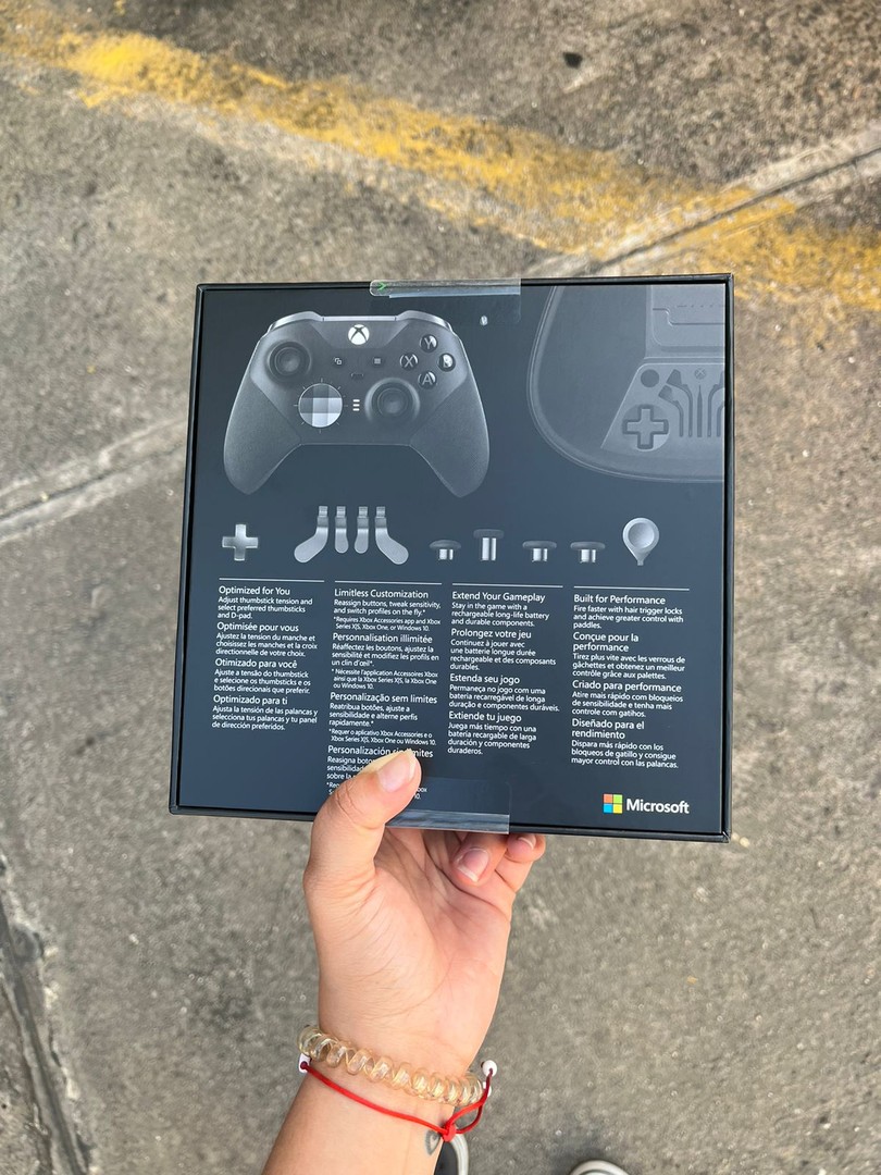 accesorios para electronica - Xbox Controller Elite Series 2 Black Combo NUEVO SELLADO  1