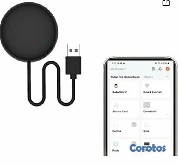 camaras y audio - Control Remoto WiFi por Infrarrojo Compatible con  2