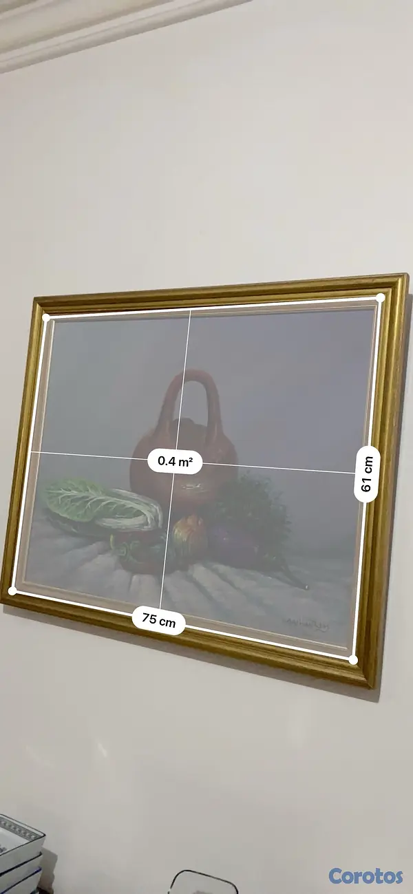 decoración y accesorios - cuadros antiguos de pintores conocidos del país  4