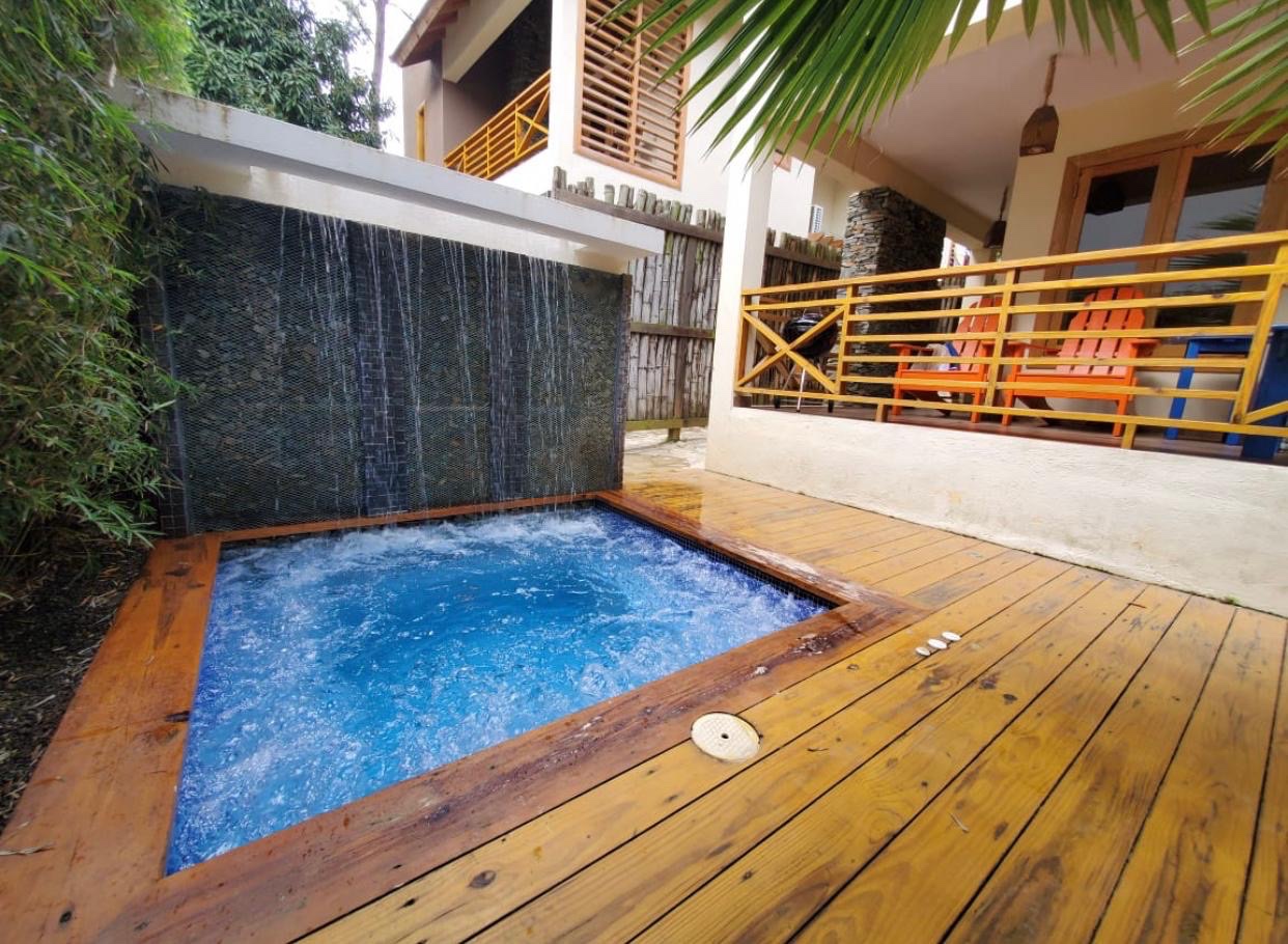 casas vacacionales y villas - JARABACOA 🌲 VENTA Tipo Town HouseVilla pequeña de 1 habitación + Ático cómo  7