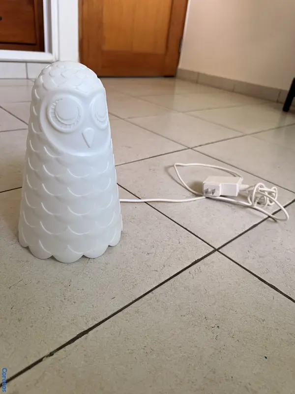 decoración y accesorios - lampara de buho para niños 3
