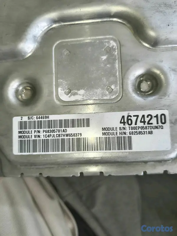repuestos - Computadora de motor Jeep Cherokee latitude 2017 4