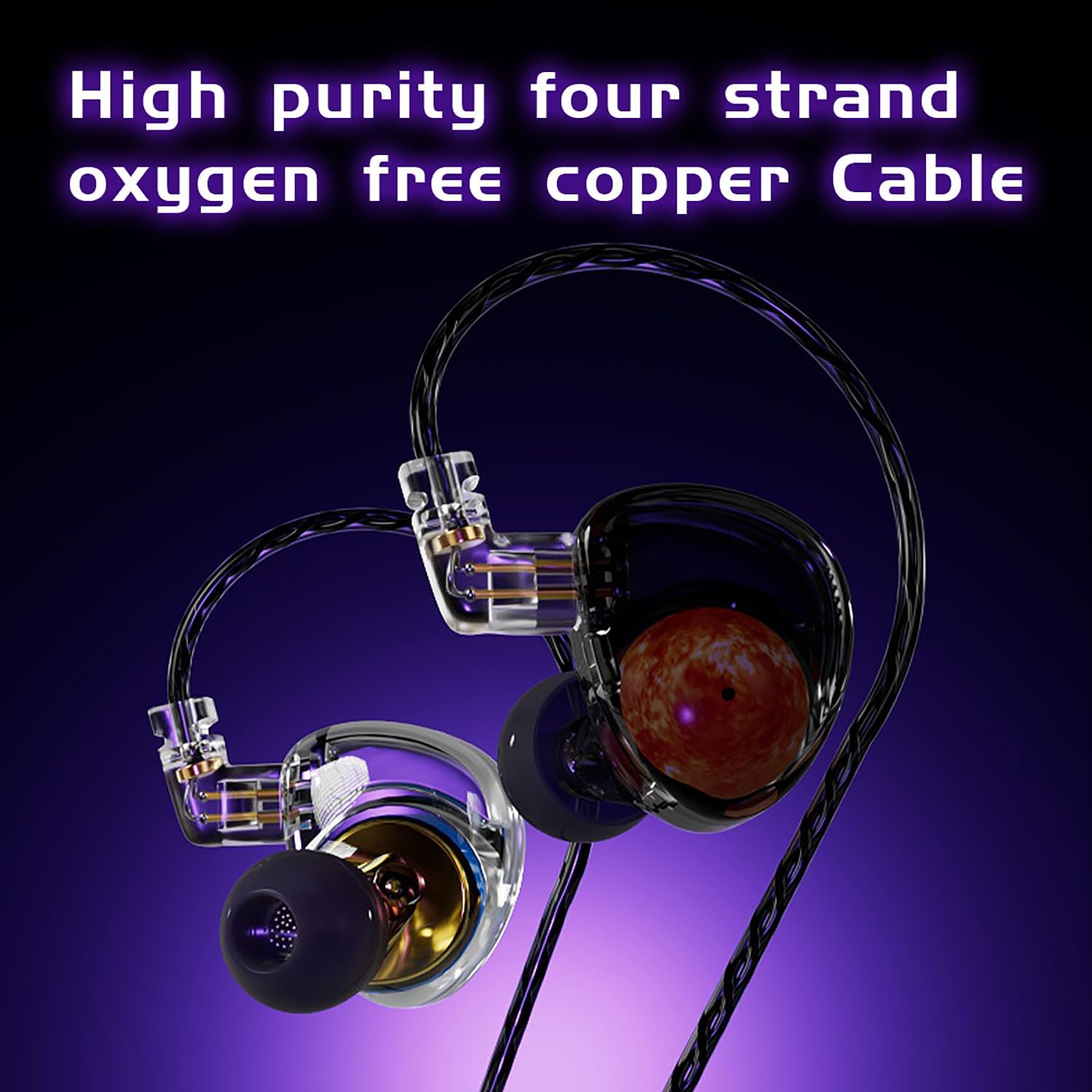 camaras y audio - Auriculares IEM ND Planet Driver Dinámico 12mm 6