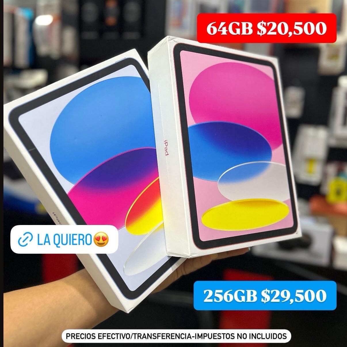 computadoras y laptops - IPAD 10TH 64GB y 256GB WIFI SELLADAS OFERTA DE MADRES  0