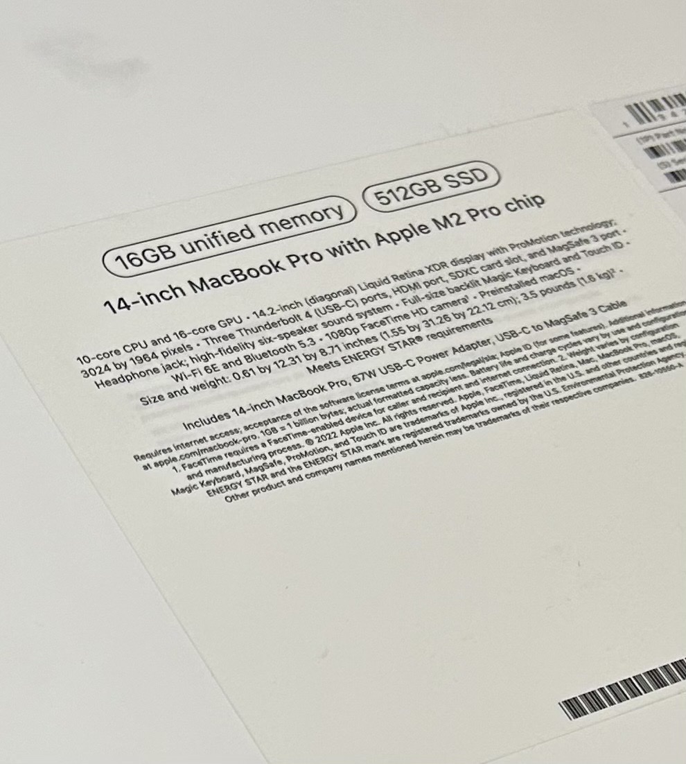 computadoras y laptops - MACBOOK PRO M2 PRO 14" 512GB 16GB RAM 2023 SILVER SELLADA ‼️🔥OFERTA 1