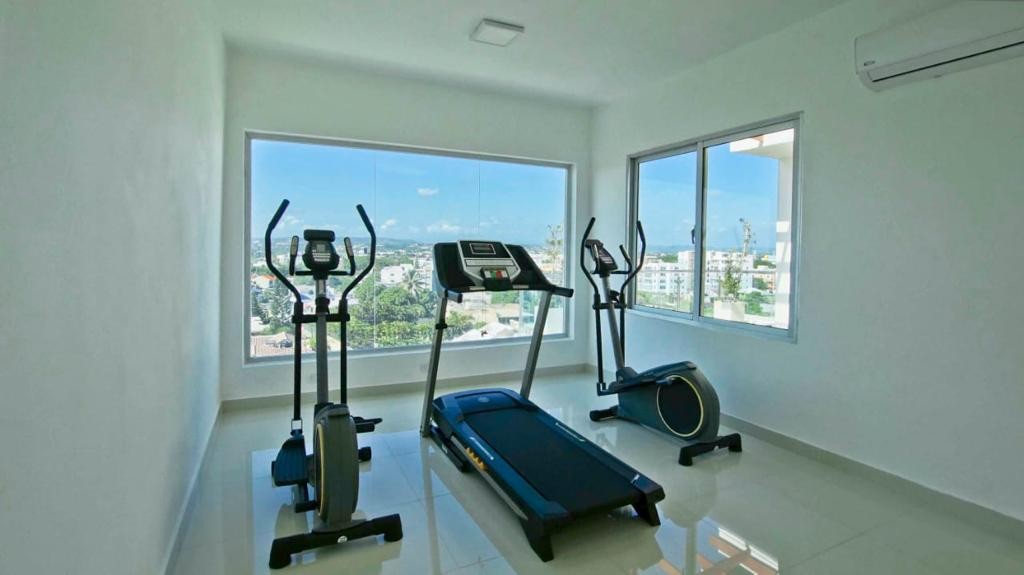 apartamentos - 178MTS2 CON ASCENSOR Y GIMNASIO LA ESPAÑOLA SANTIAGO  6