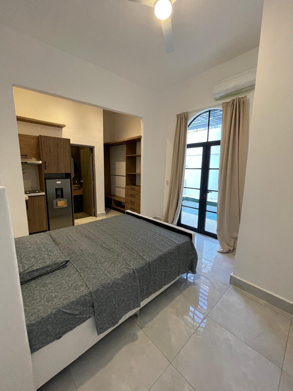 apartamentos - Alquiler, Estudio con Piscina, Zona Colonial 2