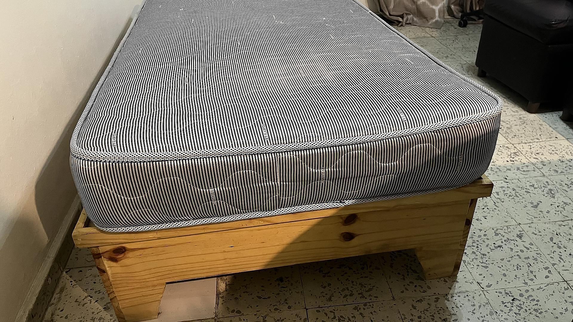 muebles y colchones - Base de Cama Twin + Colchón pilowtop incluido 
