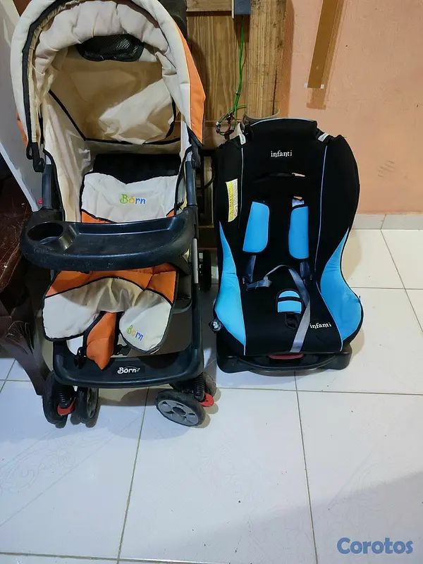 coches y sillas - vendo coche y asiento  2