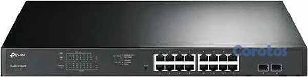 computadoras y laptops - SWITCH 18 PUERTOS TP-LINK   18 PUERTOS Y 16 POE+ 3